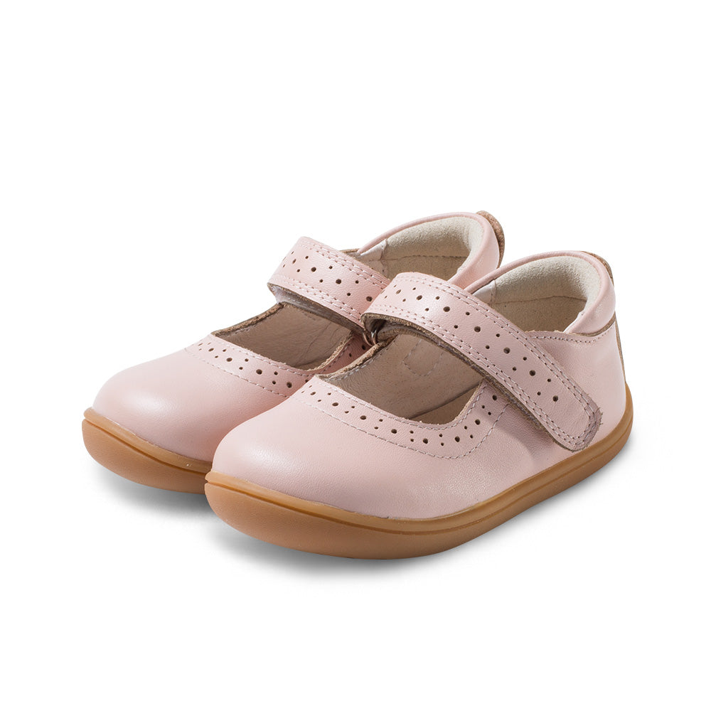 polka dot cutout mary jane shoes all pink 2