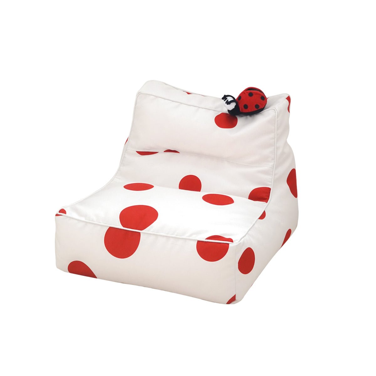 polka dot lady bug bean bag chair all 4