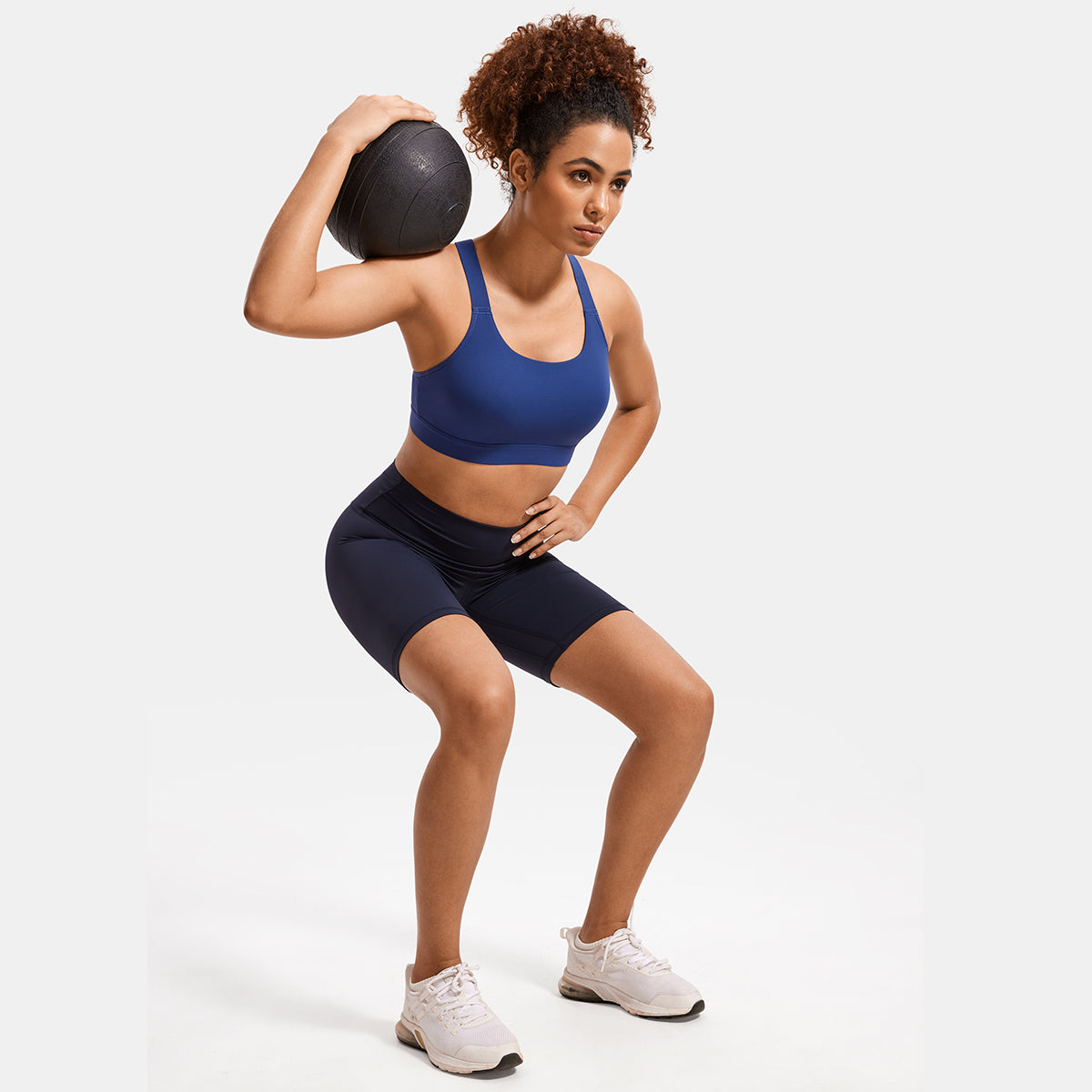 Power On Racerback High Impact Adjustable Padded Wireless Bra