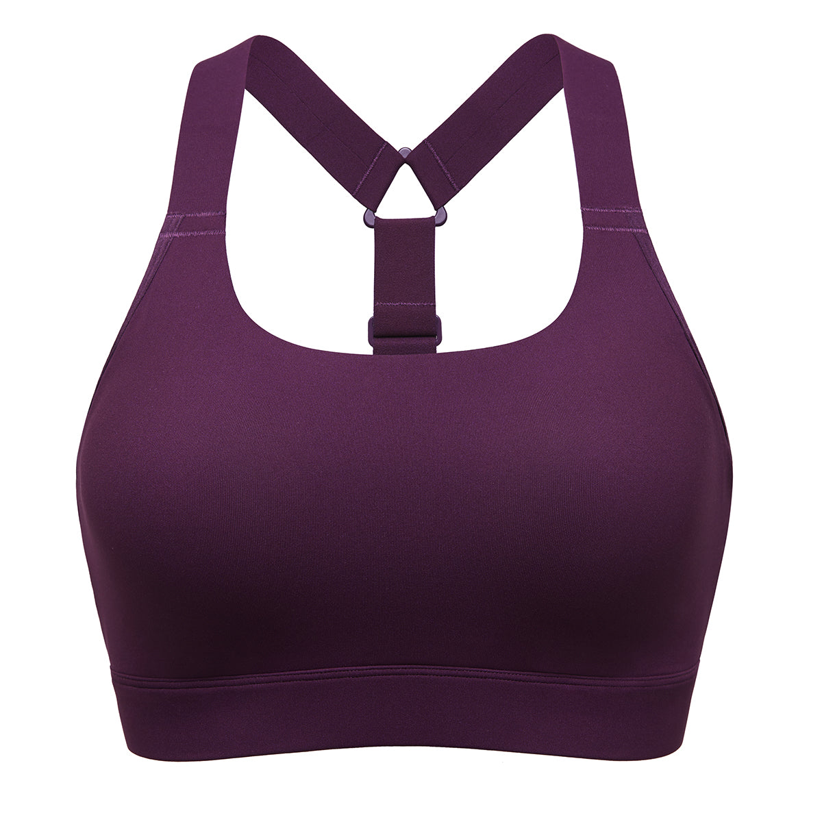 Power On Racerback High Impact Adjustable Padded Wireless Bra