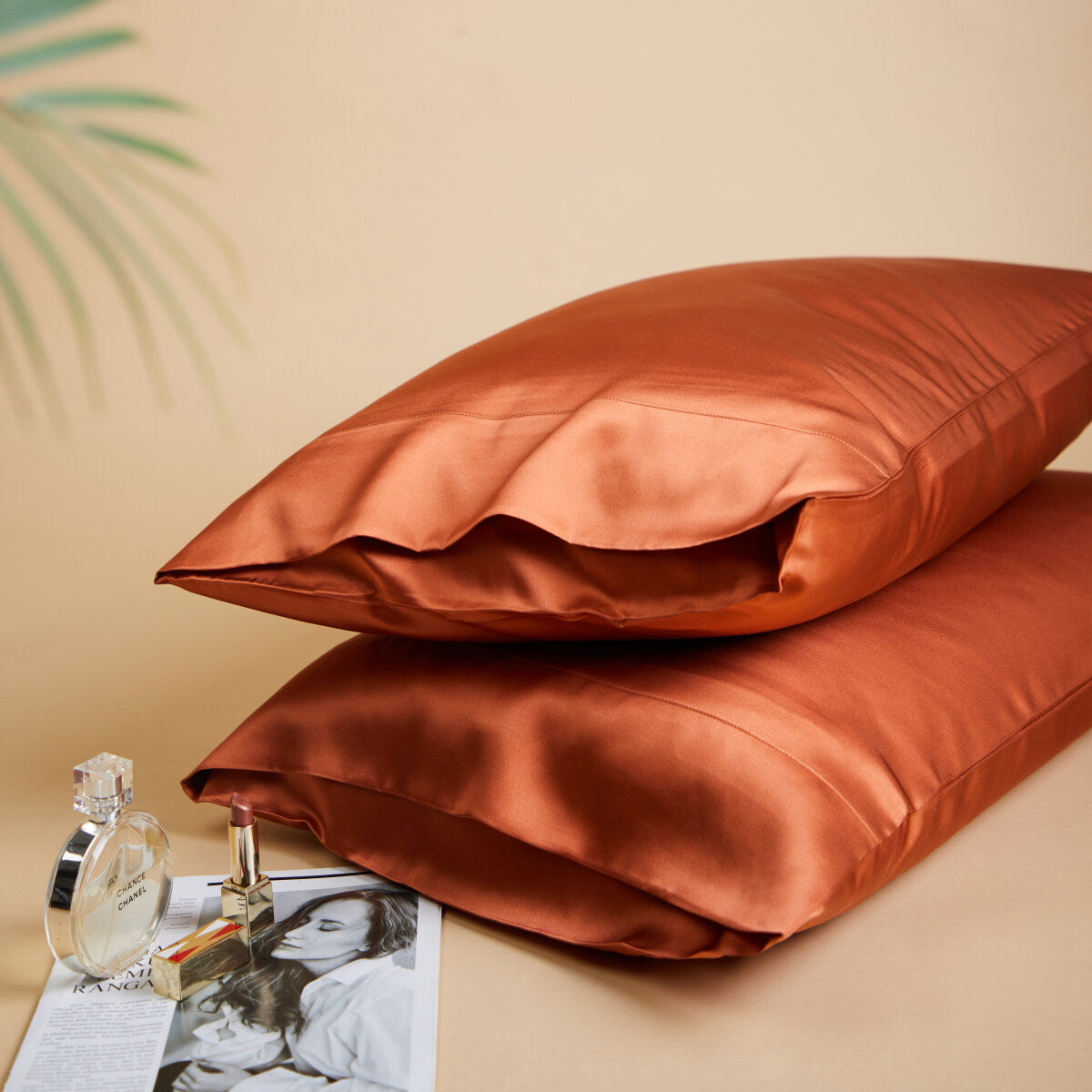 Premium Mulberry Silk Reversible Pillowcase Duo