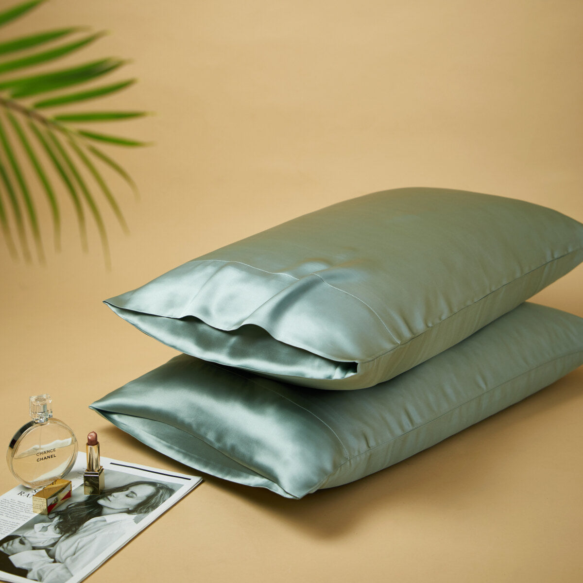 Premium Mulberry Silk Reversible Pillowcase Duo