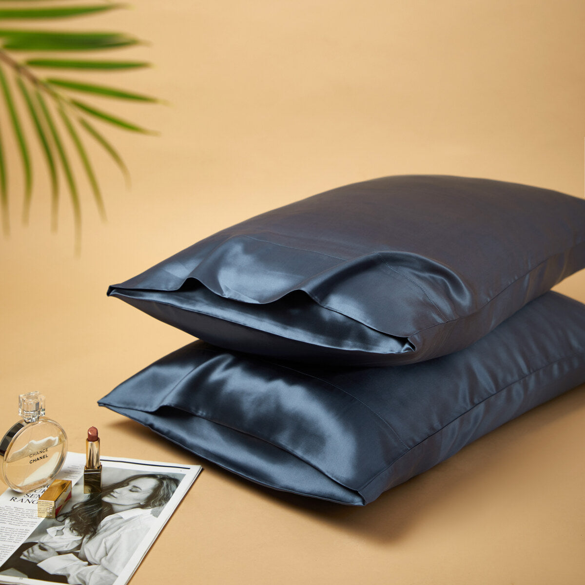 Premium Mulberry Silk Reversible Pillowcase Duo