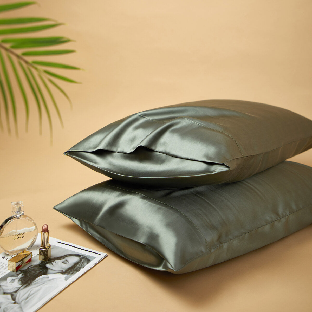 Premium Mulberry Silk Reversible Pillowcase Duo