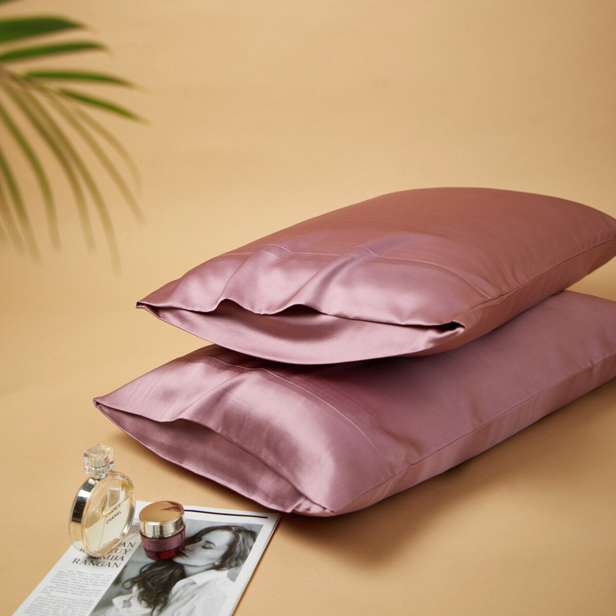 Premium Mulberry Silk Reversible Pillowcase Duo