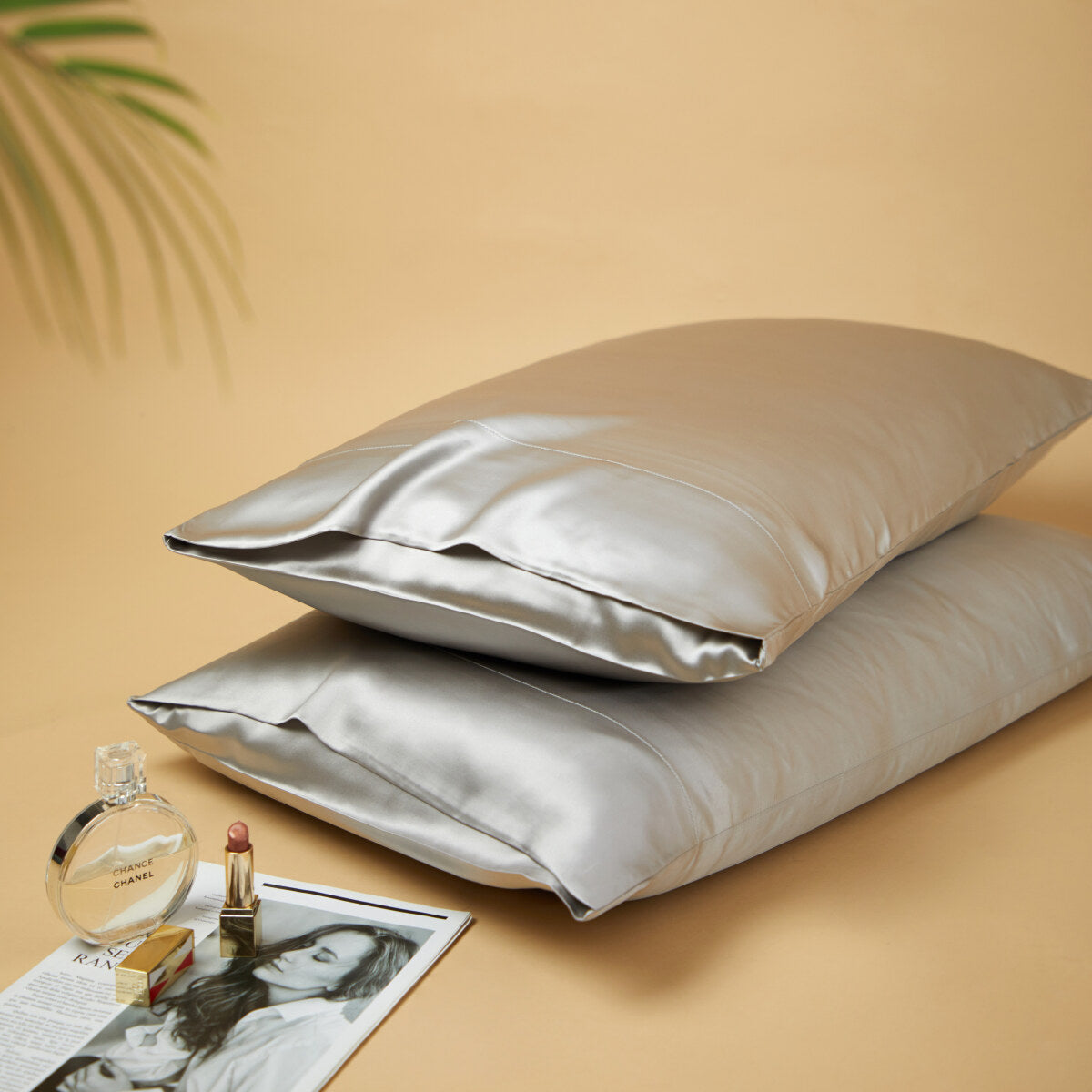 Premium Mulberry Silk Reversible Pillowcase Duo