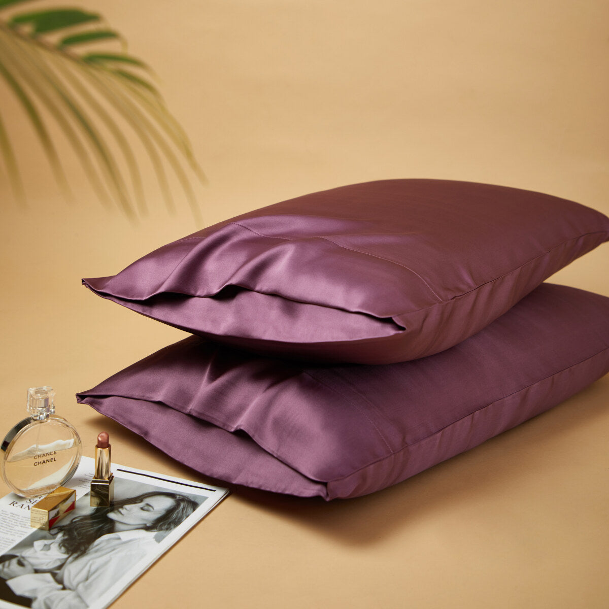 Premium Mulberry Silk Reversible Pillowcase Duo