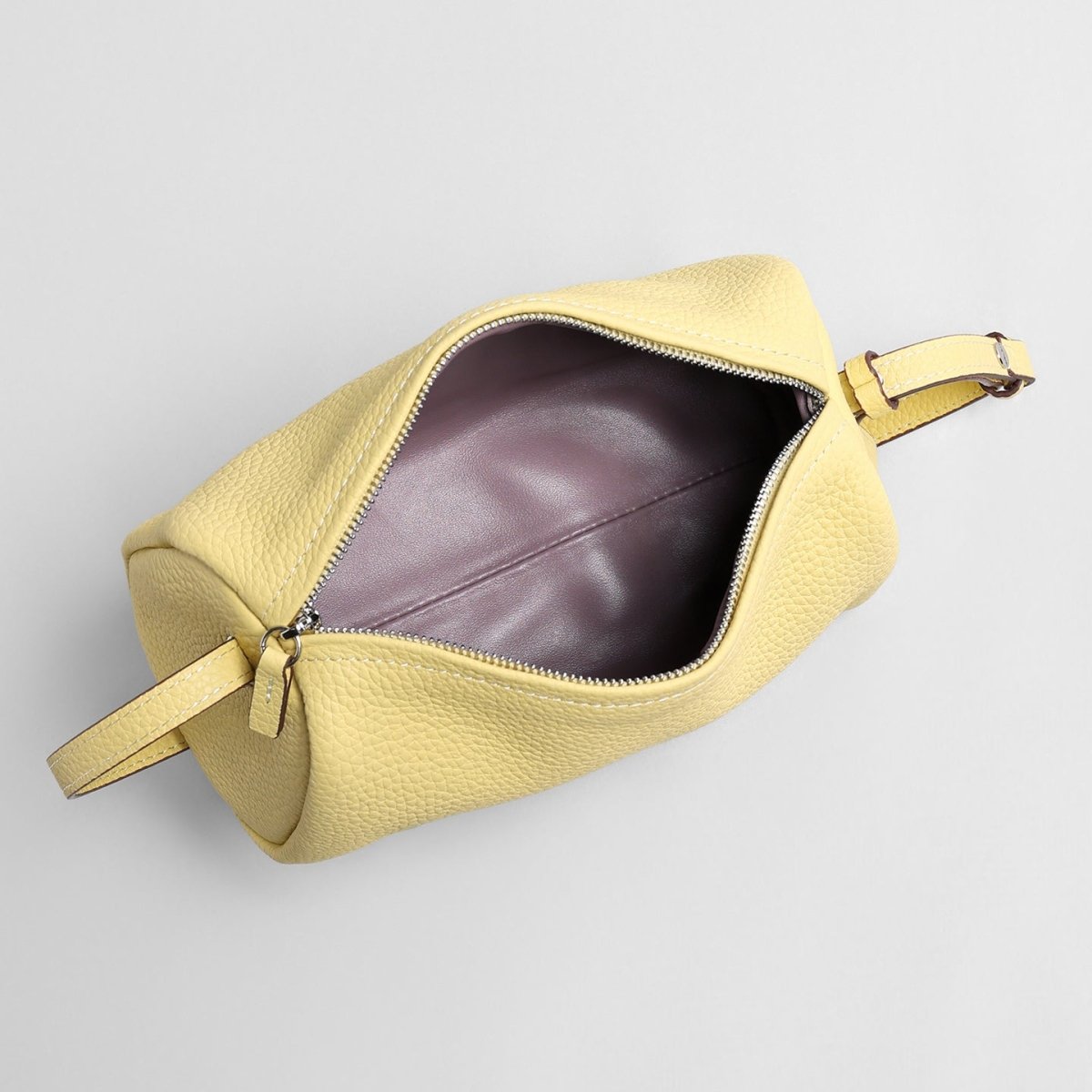 Premium Pebbled Calfskin Cylinder Bag – Trending Barrel Shoulder Crossbody