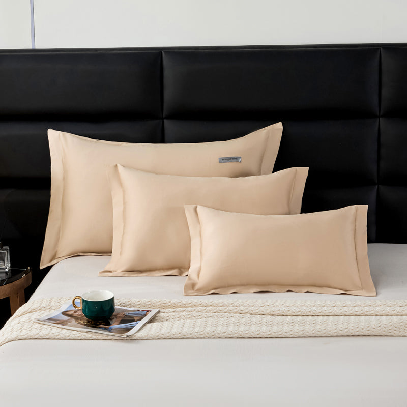 Premium Pure Long Staple Cotton Pillowcase Pair