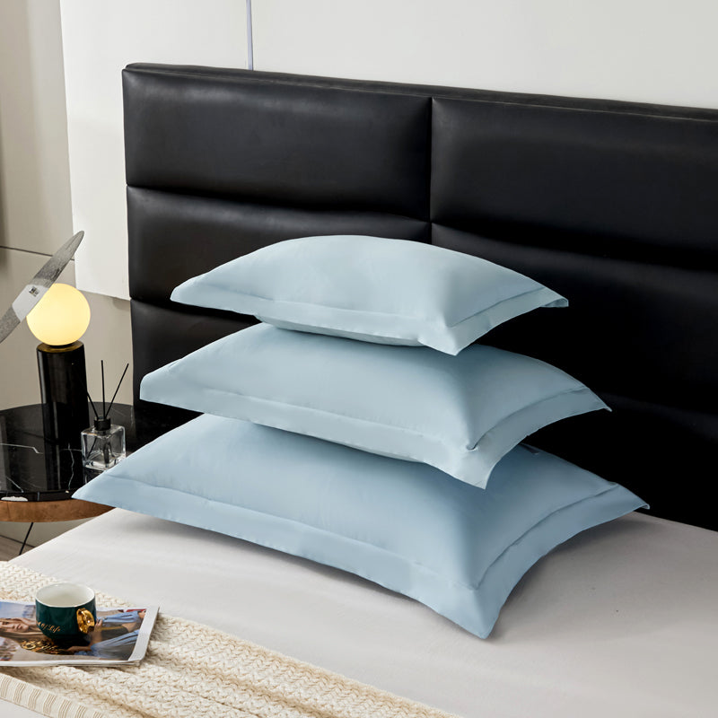 Premium Pure Long Staple Cotton Pillowcase Pair