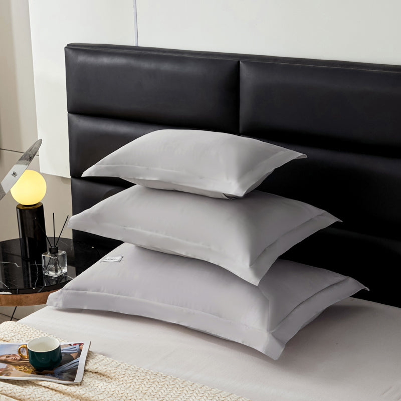 Premium Pure Long Staple Cotton Pillowcase Pair
