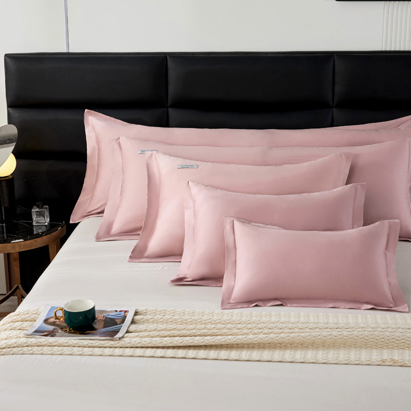 Premium Pure Long Staple Cotton Pillowcase Pair