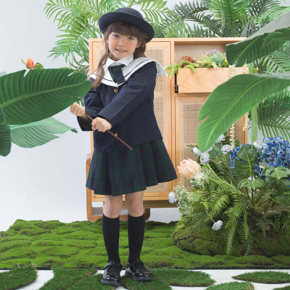 preppy girls leather school shoes all black 7