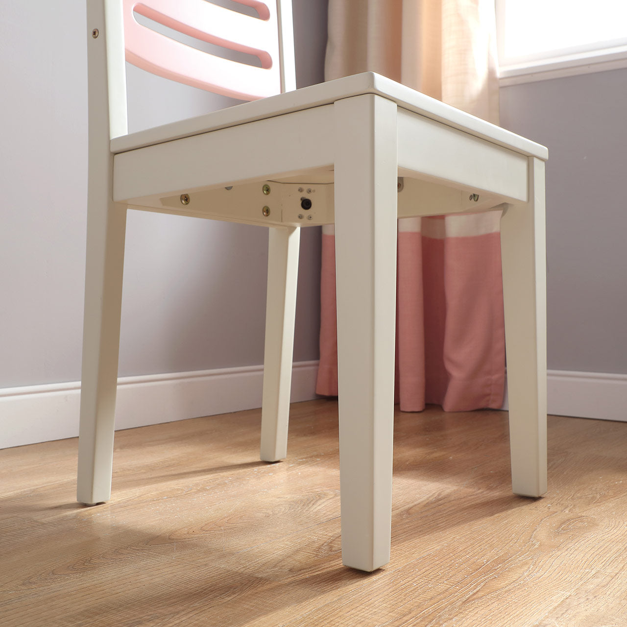 princess isabella pink and white chair all 5