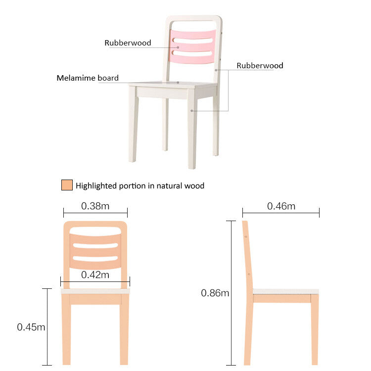 princess isabella pink and white chair all 9