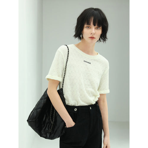 printed ivory tee all ivory 1