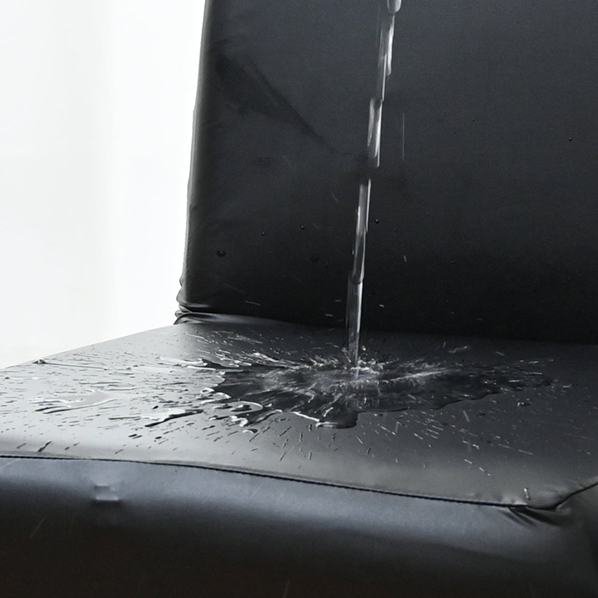 PU Waterproof Stretch Chair Cover with Buckle Straps – Non-Slip Armchair Protector