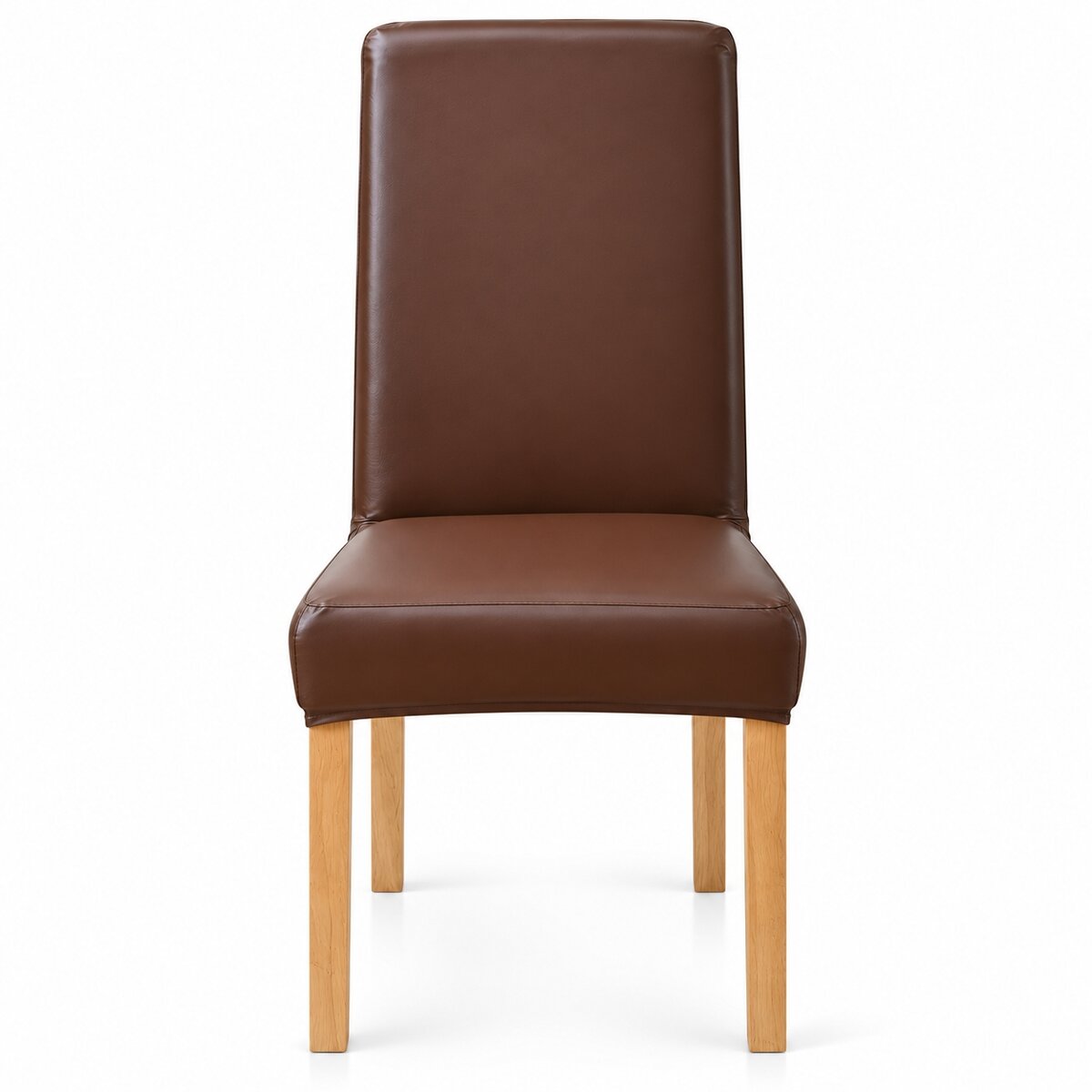 PU Waterproof Stretch Chair Cover with Buckle Straps – Non-Slip Armchair Protector
