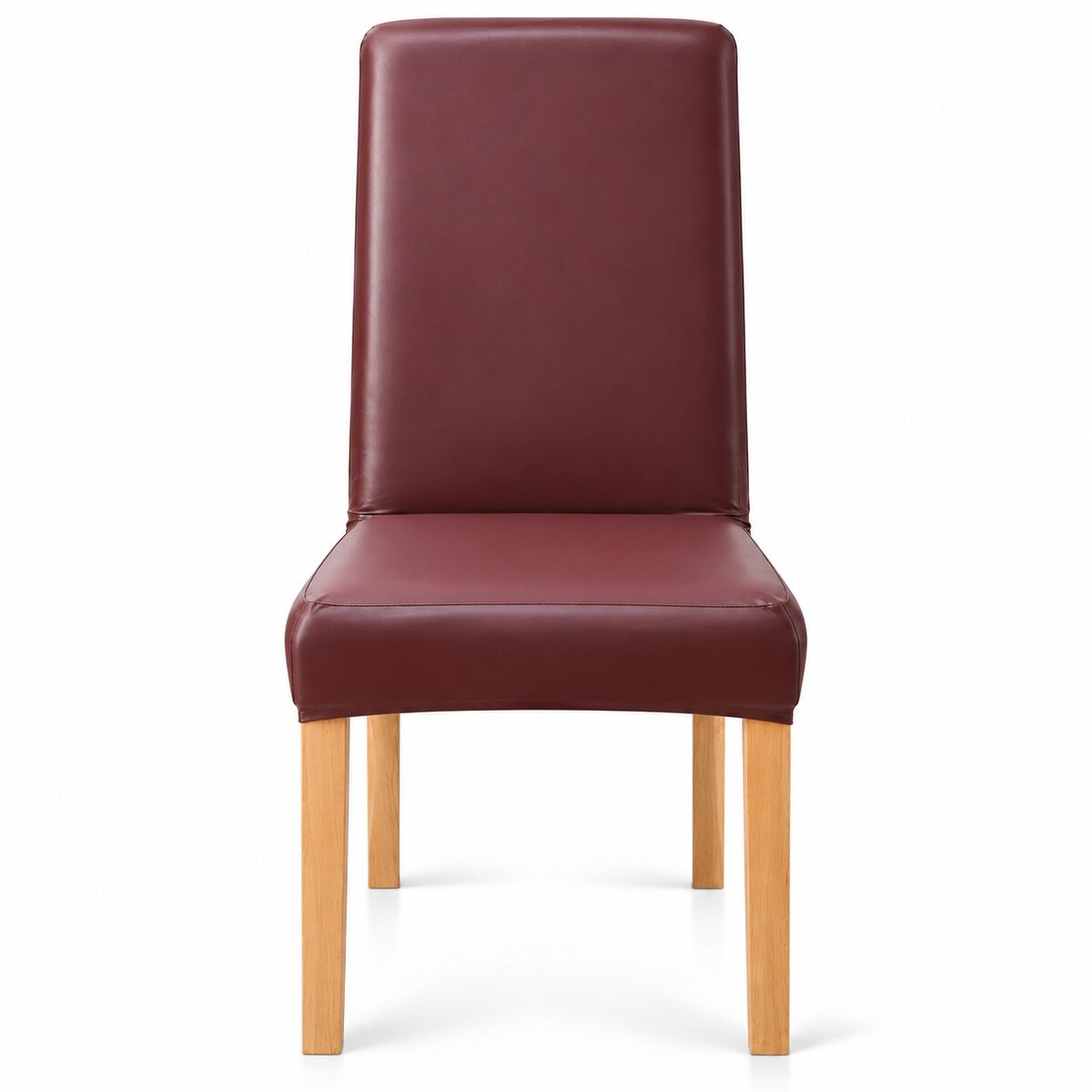 PU Waterproof Stretch Chair Cover with Buckle Straps – Non-Slip Armchair Protector