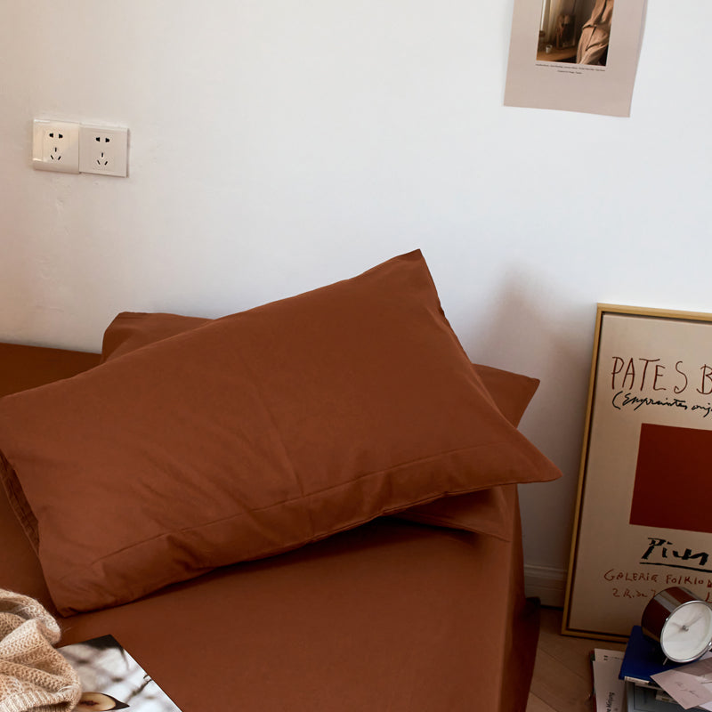 Pure Cotton 2 Piece Pillowcase Set for Adults