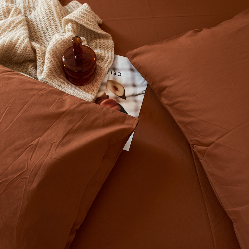 Pure Cotton 2 Piece Pillowcase Set for Adults