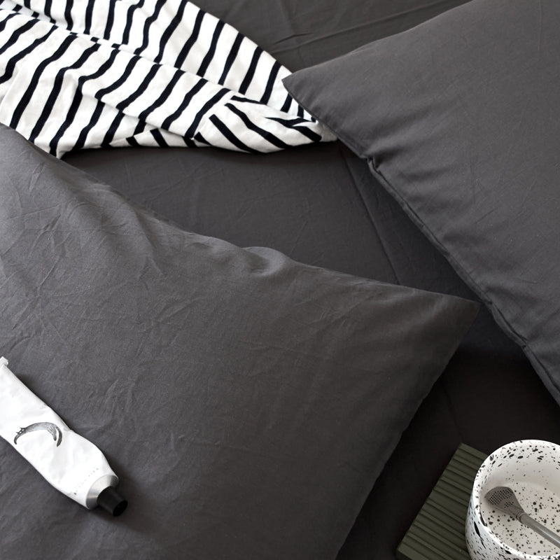 Pure Cotton 2 Piece Pillowcase Set for Adults