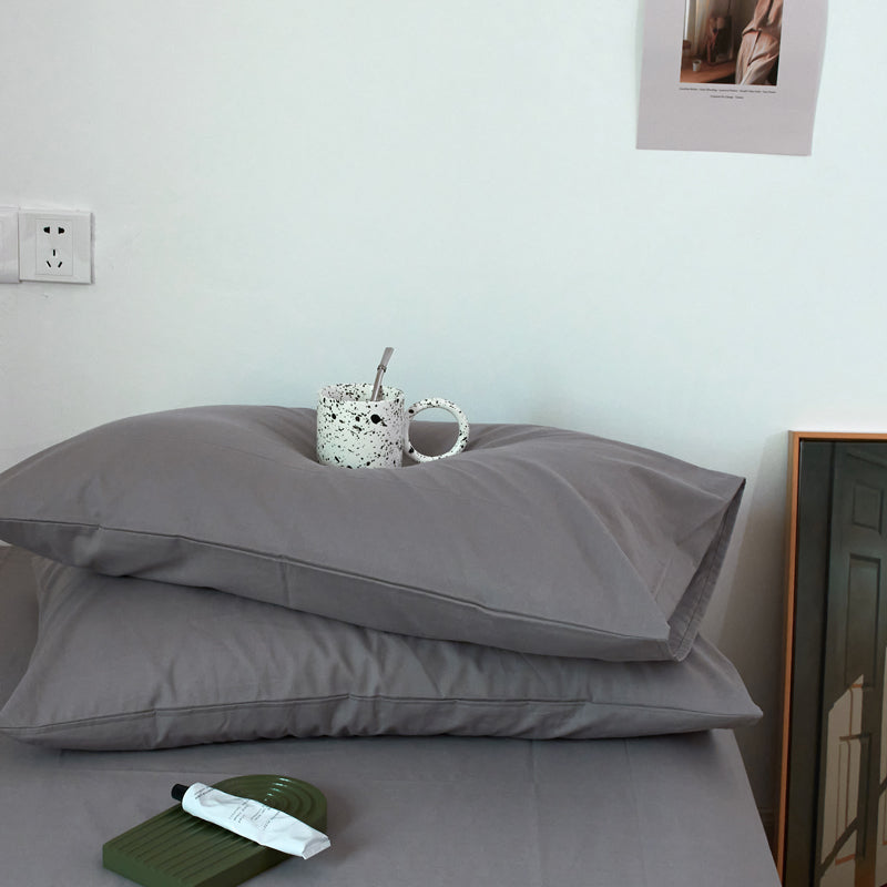 Pure Cotton 2 Piece Pillowcase Set for Adults