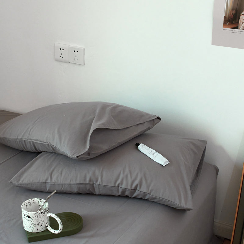 Pure Cotton 2 Piece Pillowcase Set for Adults