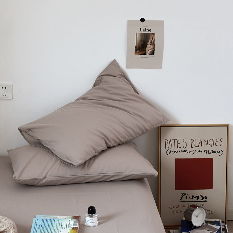Pure Cotton 2 Piece Pillowcase Set for Adults