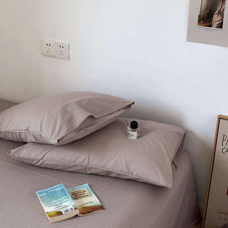 Pure Cotton 2 Piece Pillowcase Set for Adults