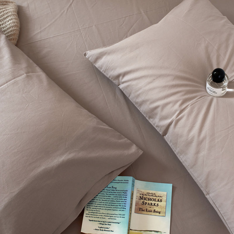 Pure Cotton 2 Piece Pillowcase Set for Adults