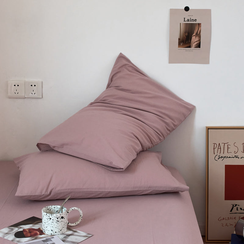 Pure Cotton 2 Piece Pillowcase Set for Adults