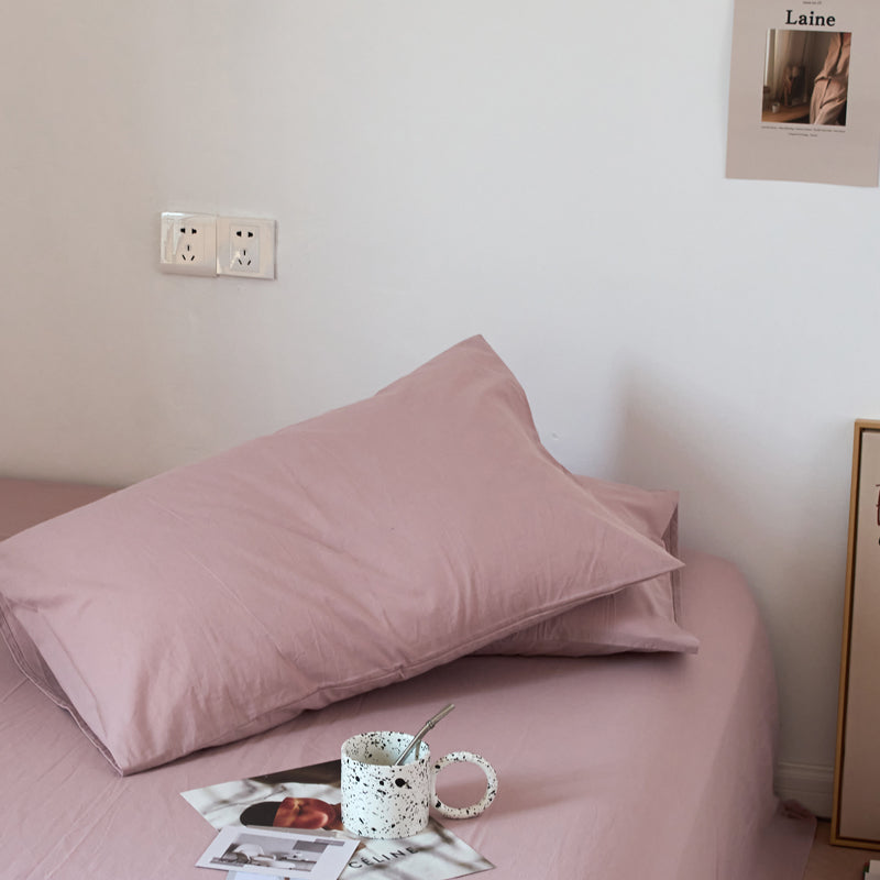 Pure Cotton 2 Piece Pillowcase Set for Adults