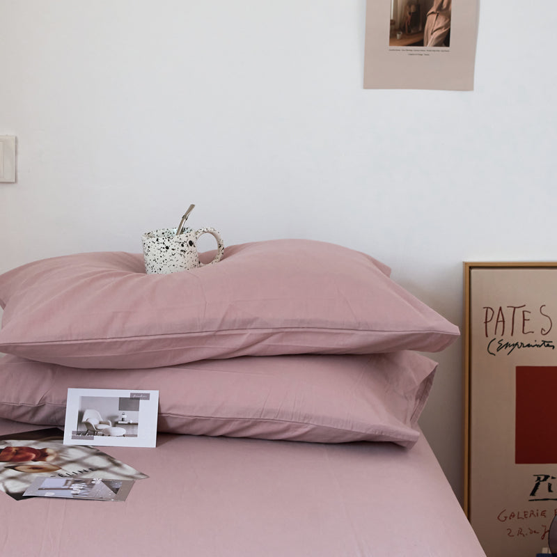 Pure Cotton 2 Piece Pillowcase Set for Adults