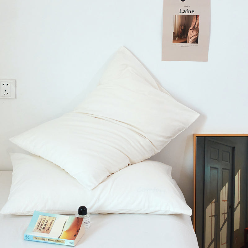 Pure Cotton 2 Piece Pillowcase Set for Adults