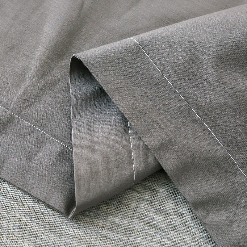 Pure Cotton Long Pillowcase for Couples