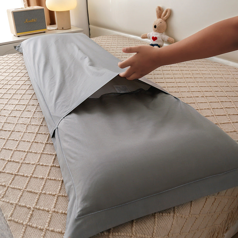 Pure Cotton Long Pillowcase for Couples