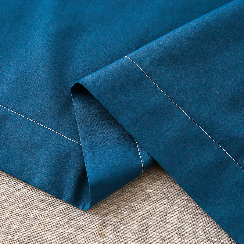 Pure Cotton Long Pillowcase for Couples