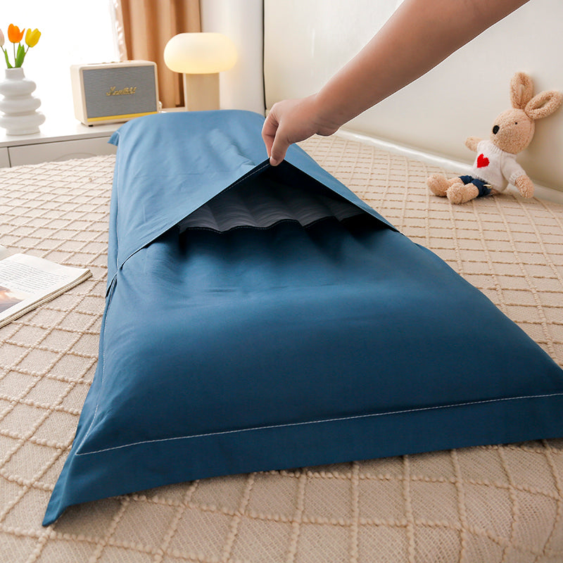 Pure Cotton Long Pillowcase for Couples