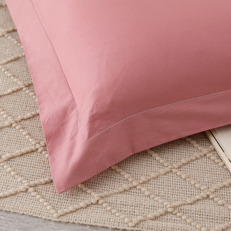 Pure Cotton Long Pillowcase for Couples