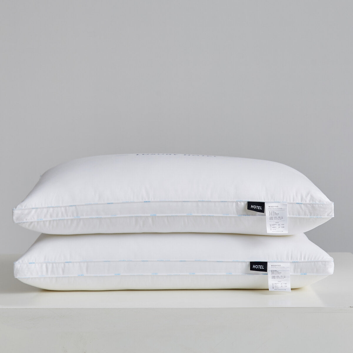 Pure Cotton Luxury Hotel Pillow Duo