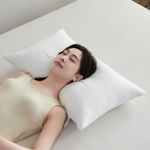 Pure Cotton Luxury Hotel Pillow Duo