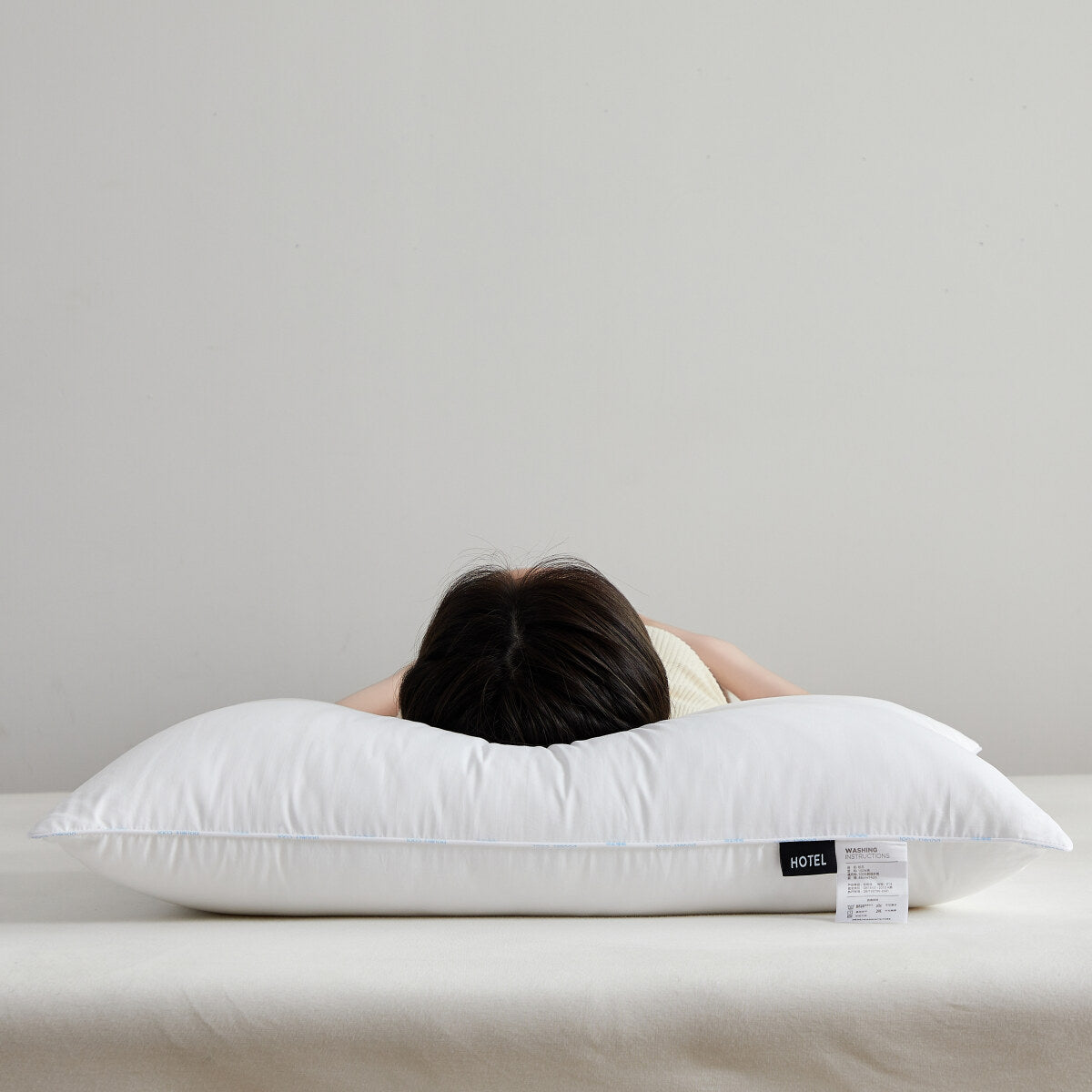 Pure Cotton Luxury Hotel Pillow Duo