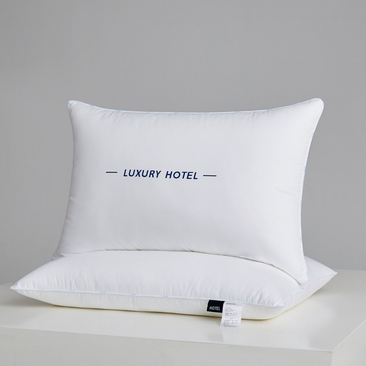Pure Cotton Luxury Hotel Pillow Duo