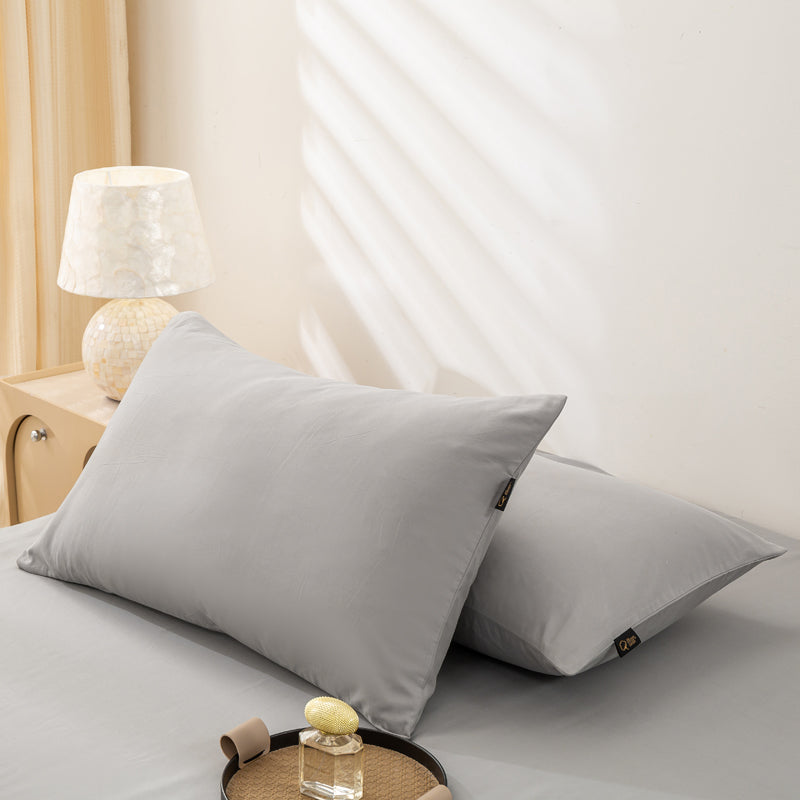 Pure Long Staple Cotton Pillowcase Duo