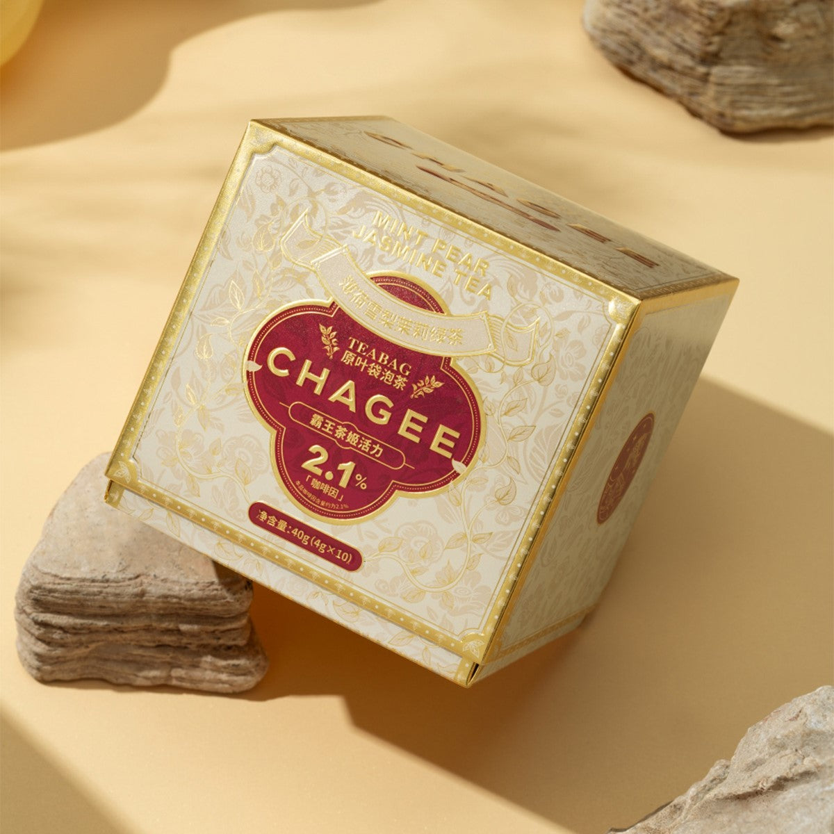 Pure Mint Pear Jasmine Tea Bags (10 Tea Bags)