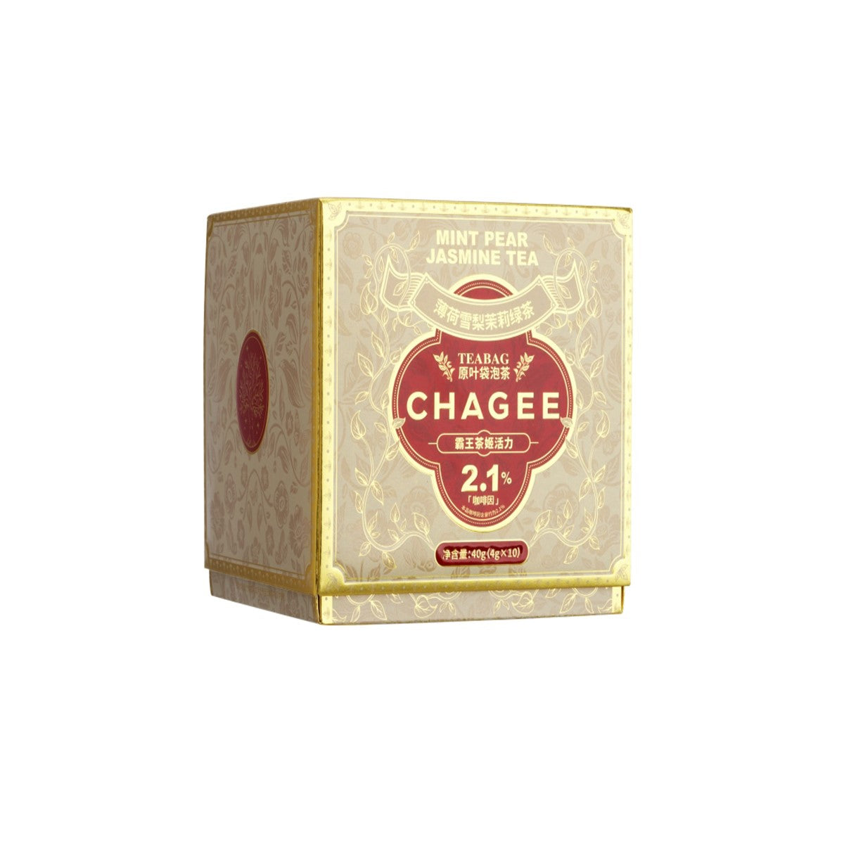 Pure Mint Pear Jasmine Tea Bags (10 Tea Bags)