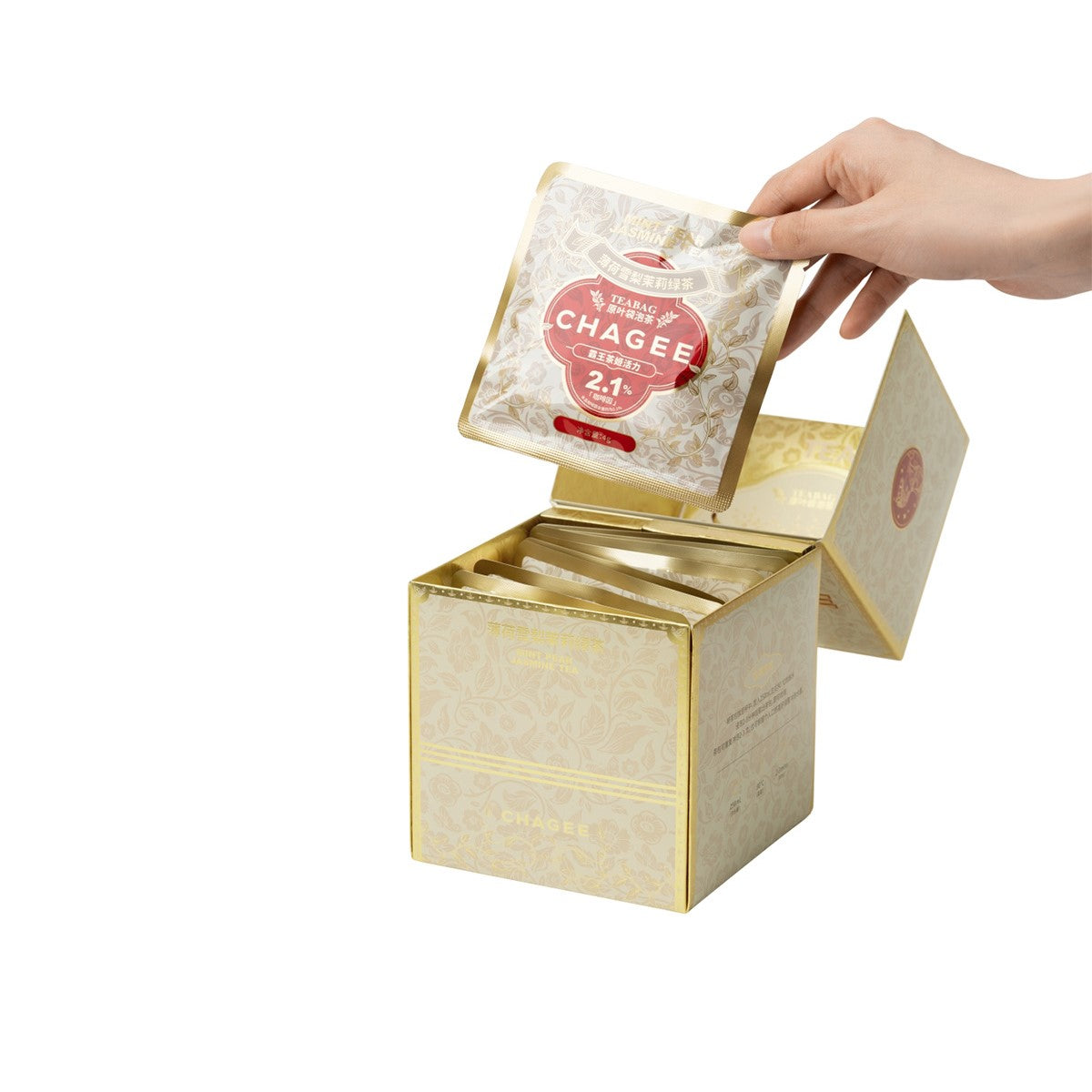 Pure Mint Pear Jasmine Tea Bags (10 Tea Bags)