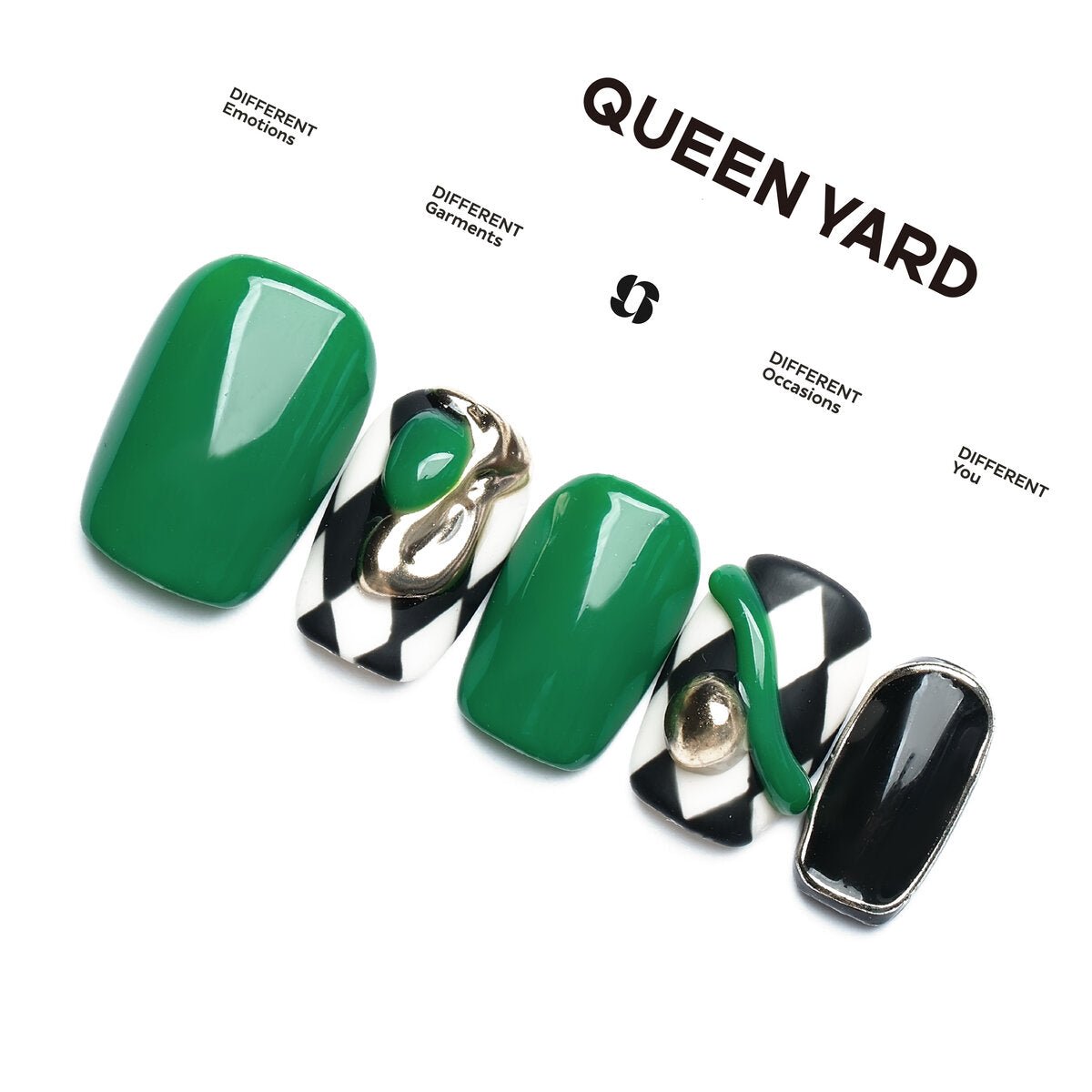 Queen's Gambit Baddie Press-On Nails