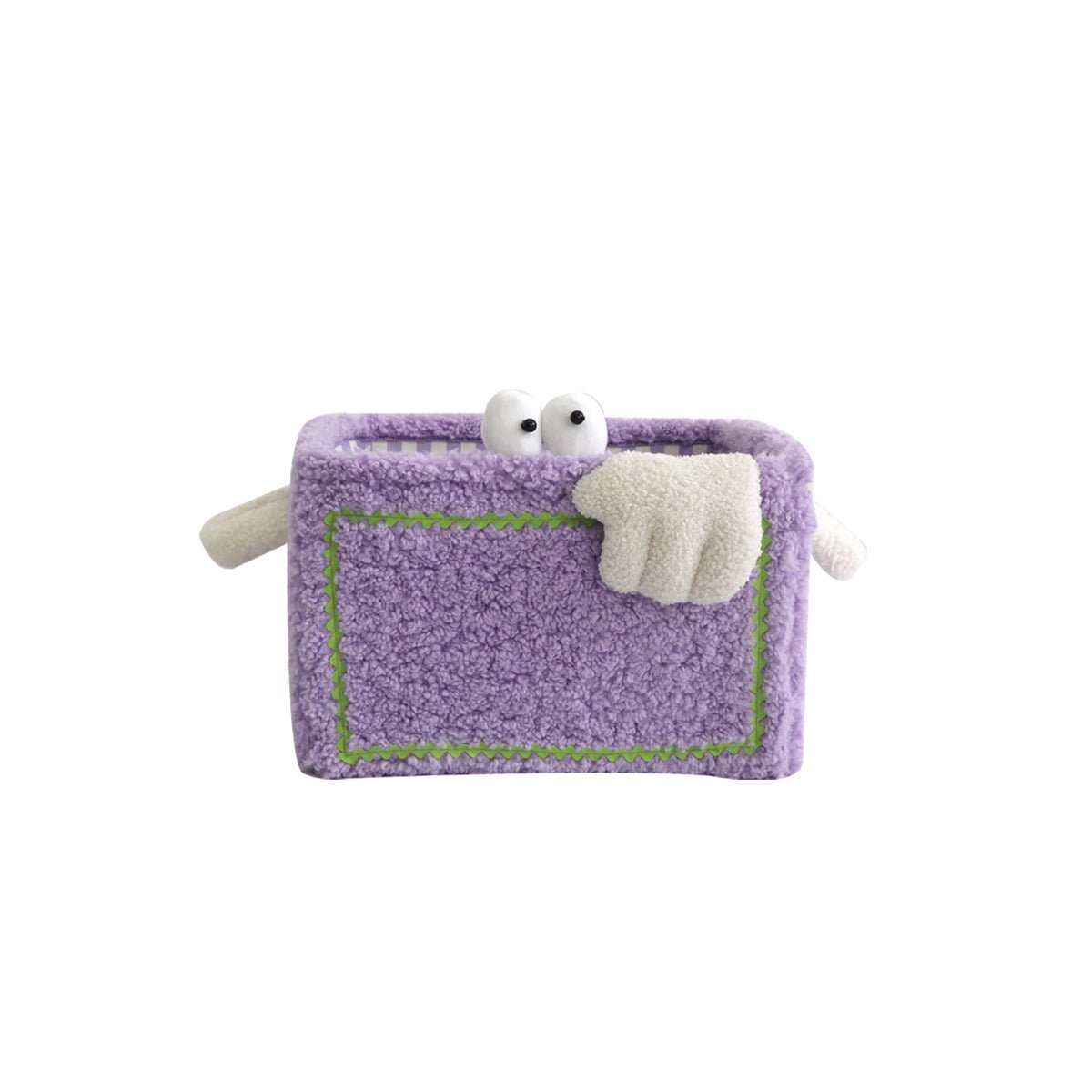 Quirky Monster Striped Storage Basket - 0cm